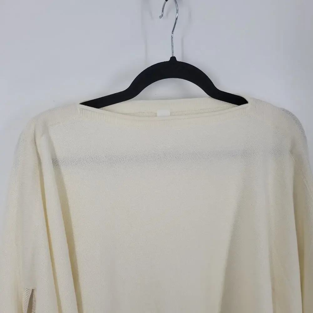 Lululemon White Opal Forward Flow Poncho